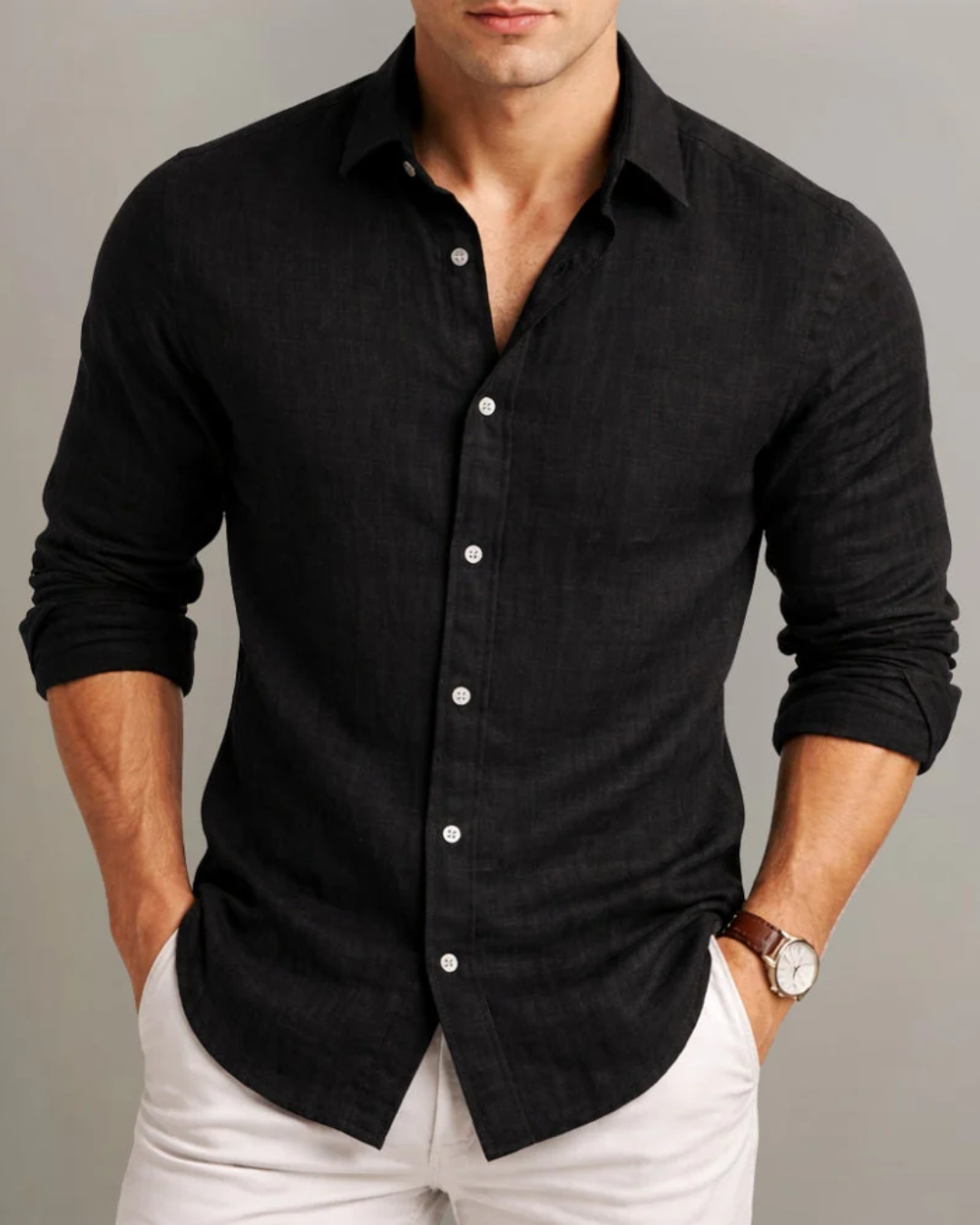 Camisa Informal con Botones James